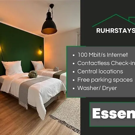 Design Apt. Messe•hbf•uniklinik Apartment Essen